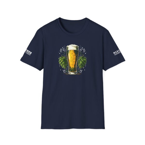 T-Shirt "Bierglas mit Hopfendolden" – Bild 19