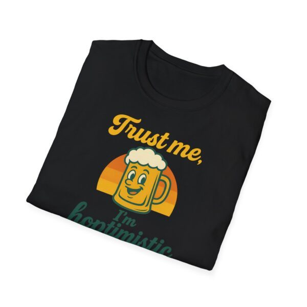T-Shirt "Trust me, I'm hoptimistic" – Bild 4