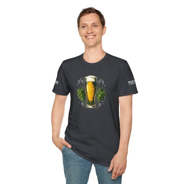 T-Shirt "Bierglas mit Hopfendolden" – Bild 11