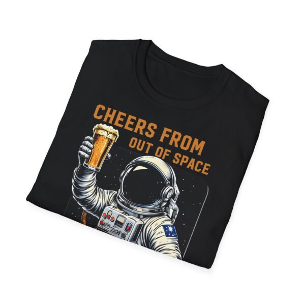 T-Shirt "Cheers from out of space" – Bild 4