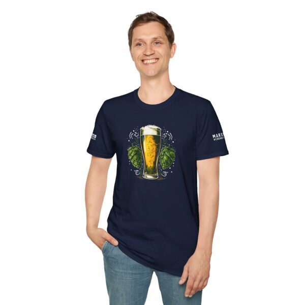 T-Shirt "Bierglas mit Hopfendolden" – Bild 23