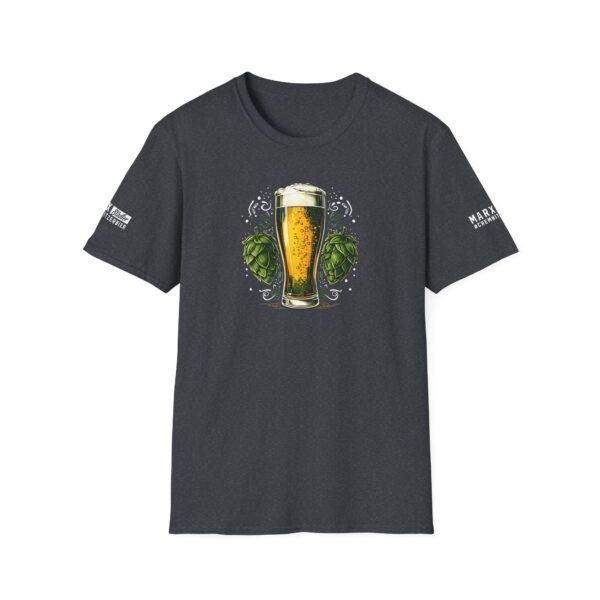 T-Shirt "Bierglas mit Hopfendolden" – Bild 7