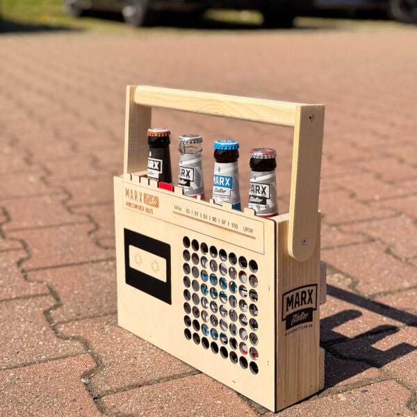 Holz 4er-Träger - Sternradiorecorder – Bild 1